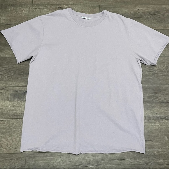 John Elliott Mens Anti Expo Tee T-Shirt Short Sleeve Cotton Haze Size 6 XXXL - Picture 2 of 11